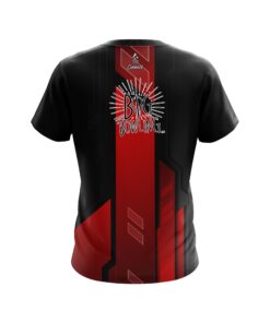 Alternative view of Big Bowling Red Underscore CoolWick Bowling Jersey