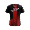 Columbia 300 Red Underscore CoolWick Bowling Jersey - Image 2