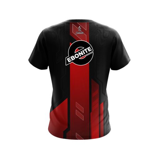 Ebonite Red Underscore CoolWick Bowling Jersey - Image 2