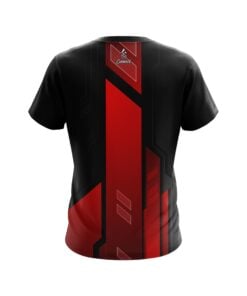 Alternative view of Plain Red Underscore CoolWick Bowling Jersey