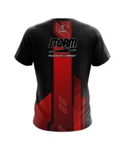 Alternative view of Storm Red Underscore CoolWick Bowling Jersey