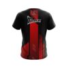 Track Red Underscore CoolWick Bowling Jersey - Image 2