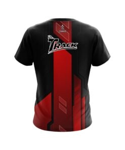 Alternative view of Track Red Underscore CoolWick Bowling Jersey
