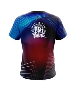 Alternative view of Big Bowling Skewed CoolWick Bowling Jersey