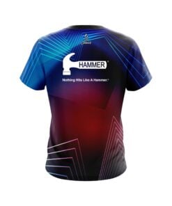 Alternative view of Hammer Skewed CoolWick Bowling Jersey