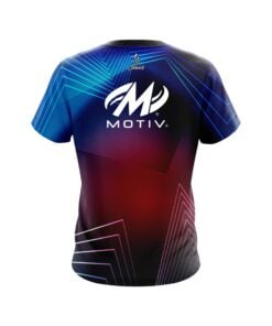 Alternative view of Motiv Skewed CoolWick Bowling Jersey