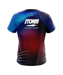 Alternative view of Storm Skewed CoolWick Bowling Jersey