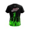 Columbia 300 Green Flame CoolWick Bowling Jersey - Image 2