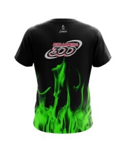 Alternative view of Columbia 300 Green Flame CoolWick Bowling Jersey
