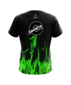 Alternative view of Ebonite Green Flame CoolWick Bowling Jersey