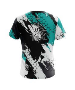 Alternative view of Big Bowling Hexagram CoolWick Bowling Jersey