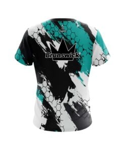 Alternative view of Brunswick Hexagram CoolWick Bowling Jersey
