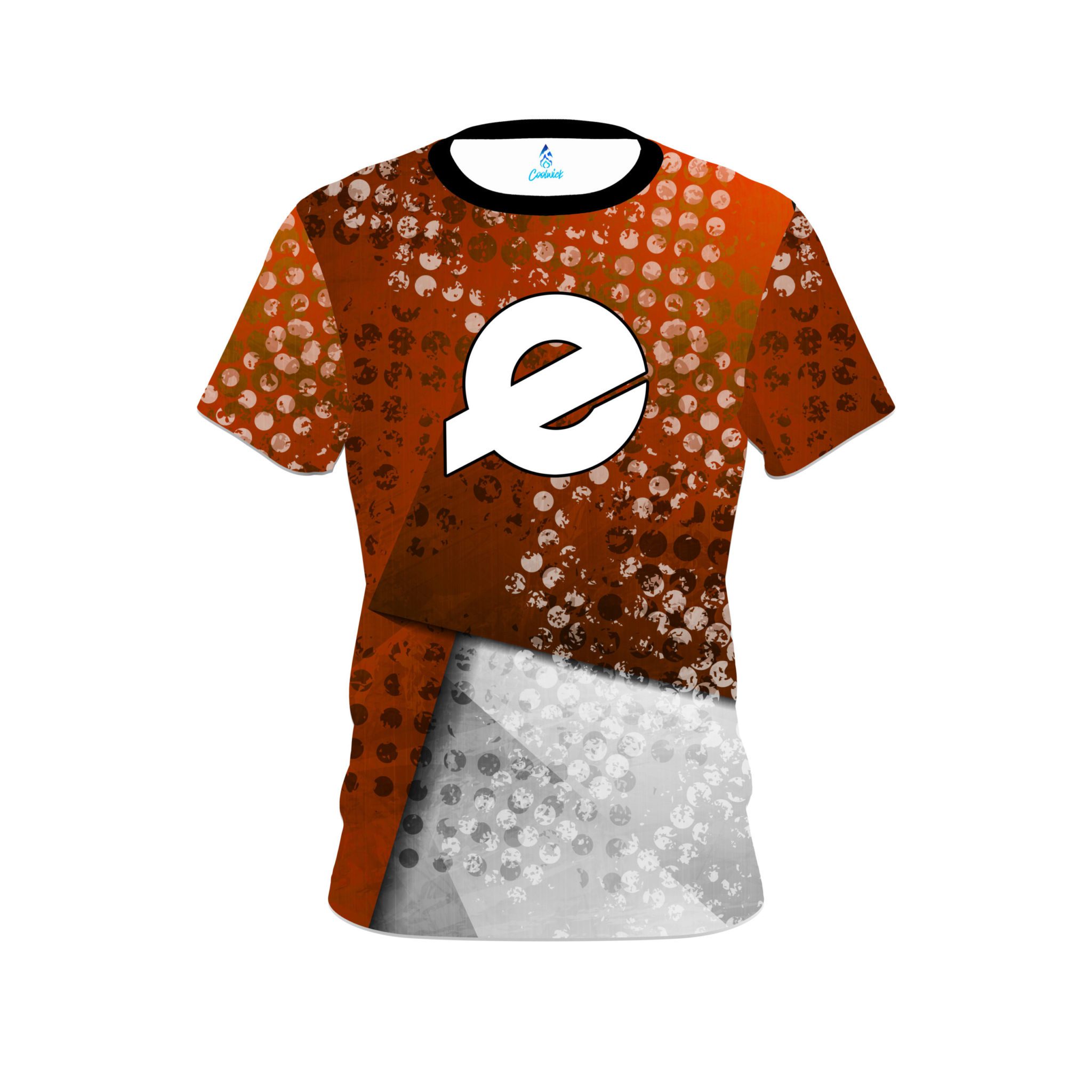 Ebonite Burnt Grungey CoolWick Bowling Jersey