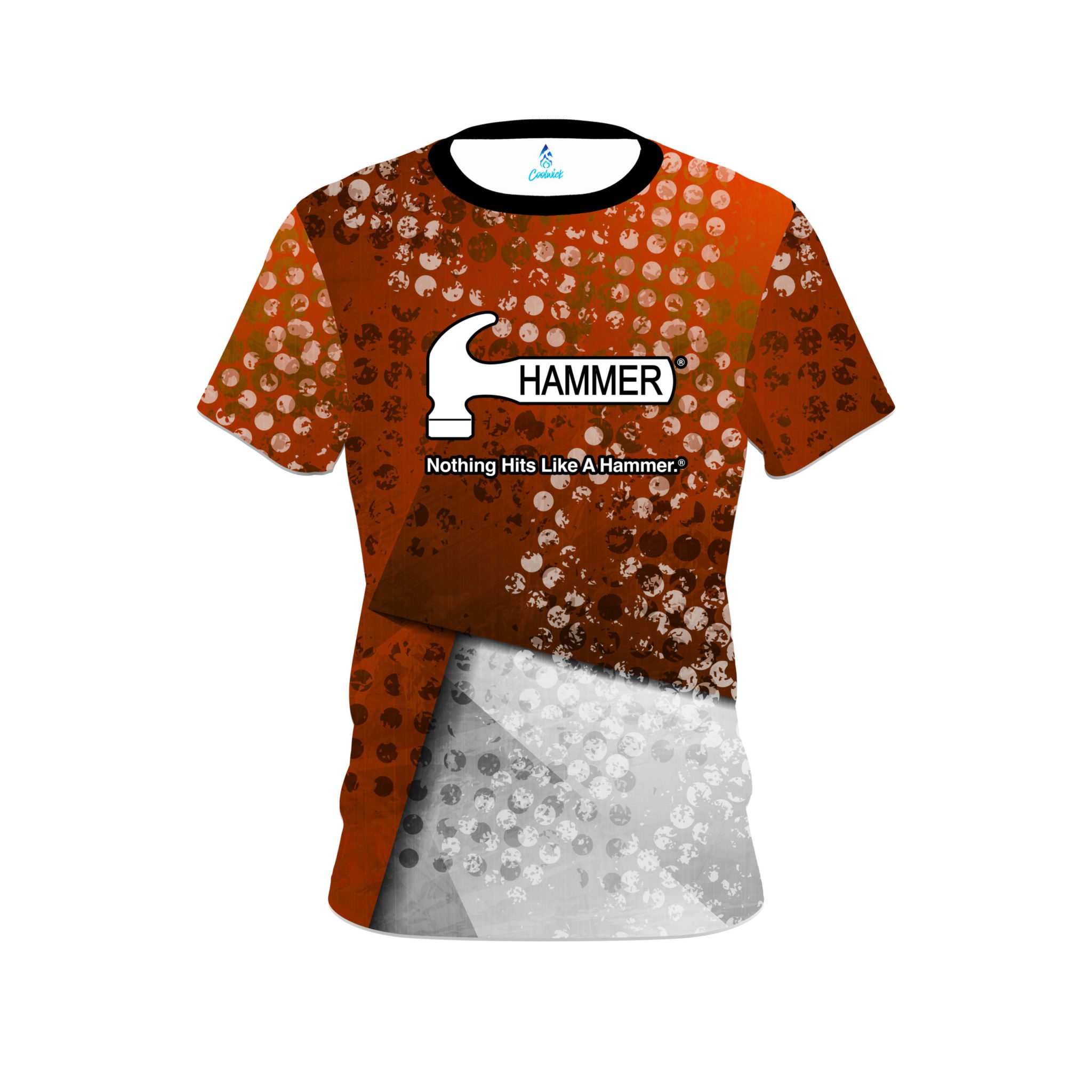 Hammer Burnt Grungey CoolWick Bowling Jersey