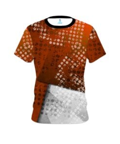 Plain Burnt Grungey CoolWick Bowling Jersey