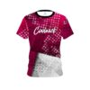 Signature Magenta Grungey CoolWick Bowling Jersey
