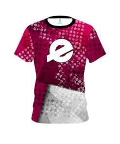 Ebonite Magenta Grungey CoolWick Bowling Jersey