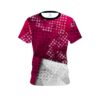 Plain Magenta Grungey CoolWick Bowling Jersey