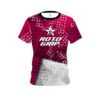 Roto Grip Magenta Grungey CoolWick Bowling Jersey