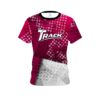 Track Magenta Grungey CoolWick Bowling Jersey