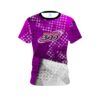 Columbia 300 Purple Grungey CoolWick Bowling Jersey