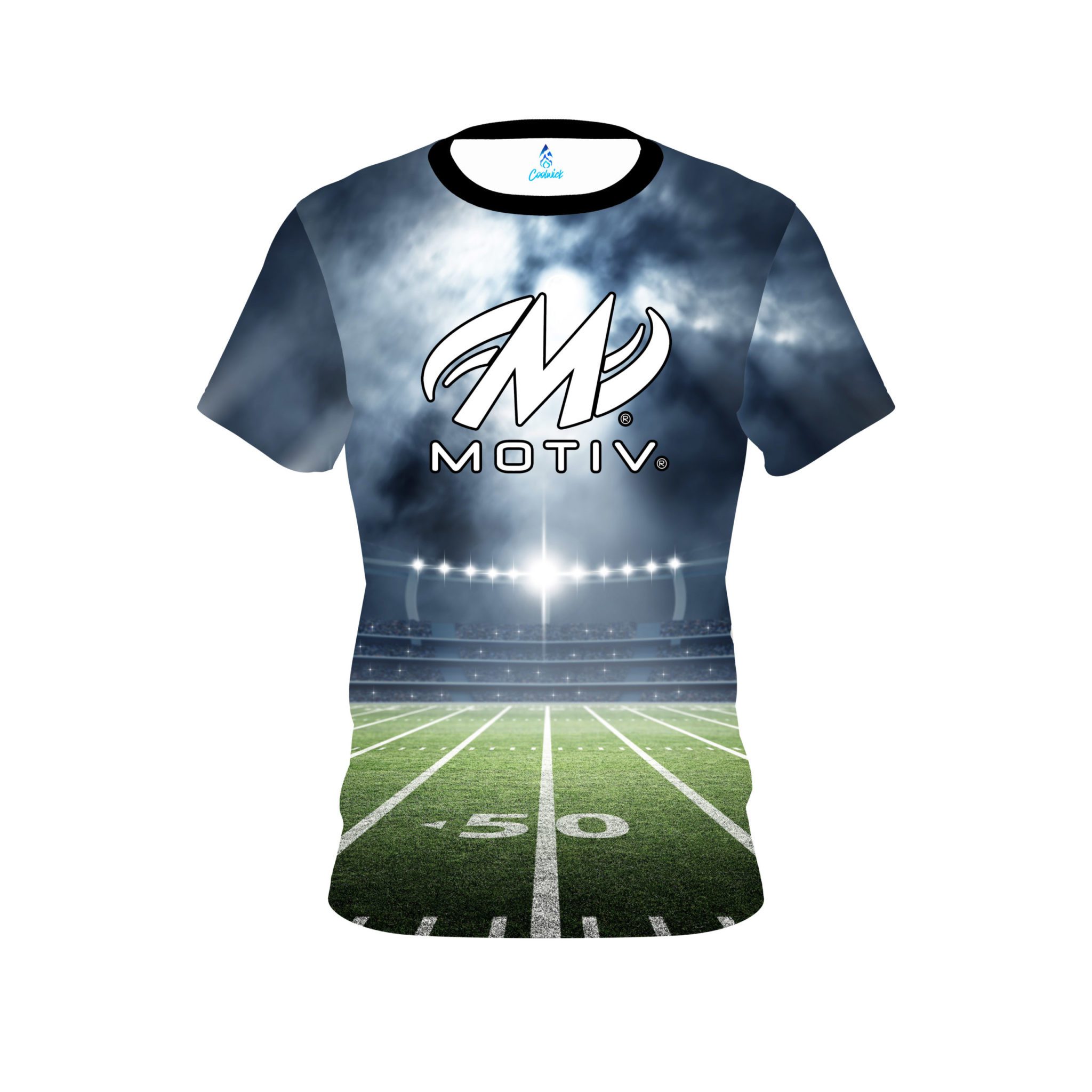 Motiv 50 Yard Line CoolWick Bowling Jersey