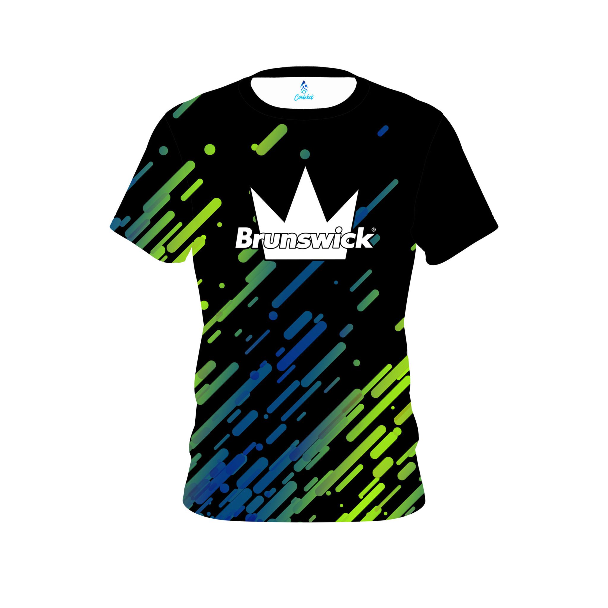 Brunswick Modern Stripe CoolWick Bowling Jersey