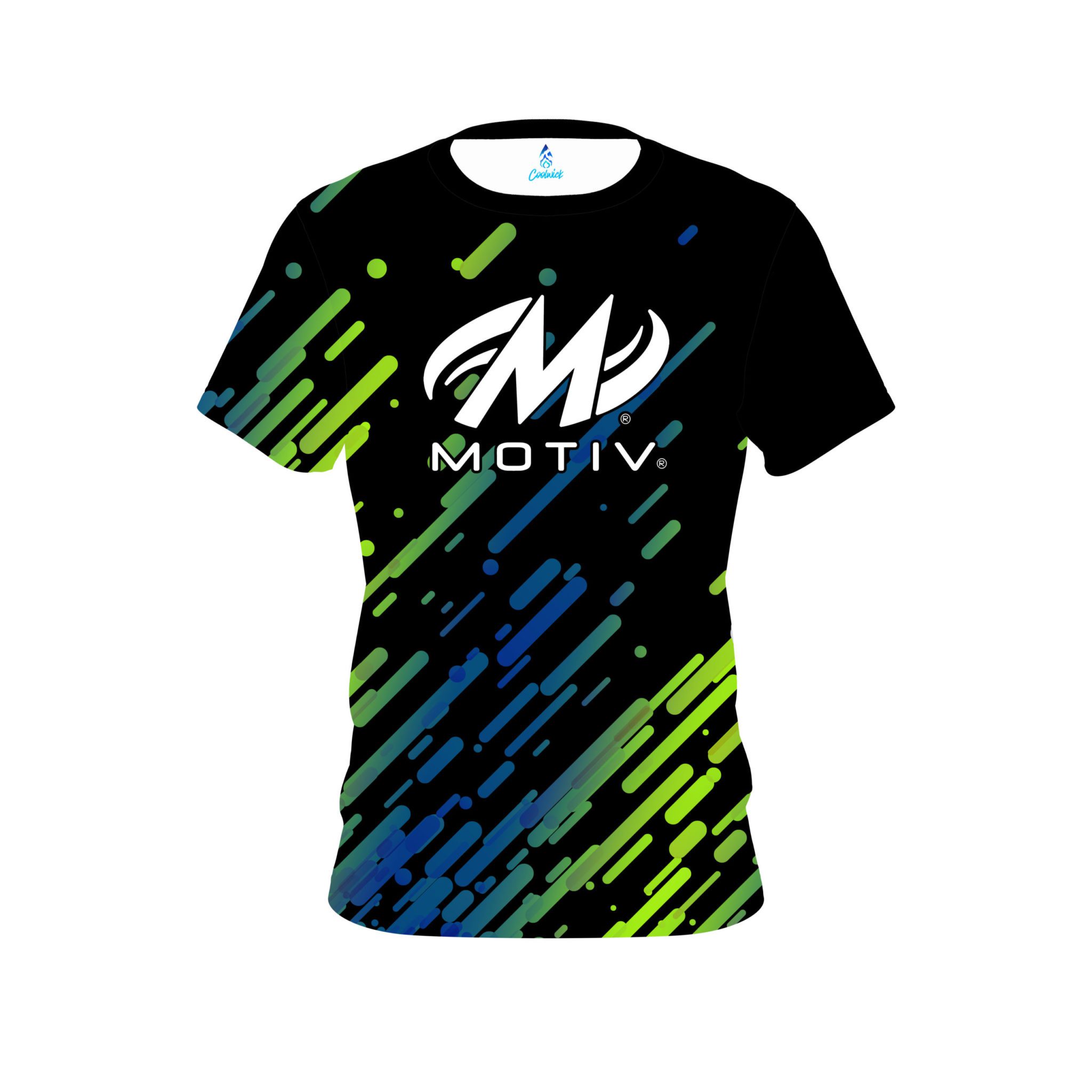 Motiv Modern Stripe CoolWick Bowling Jersey