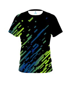 Plain Modern Stripe CoolWick Bowling Jersey