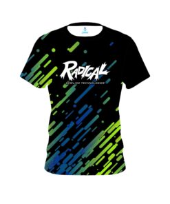 Radical Modern Stripe CoolWick Bowling Jersey