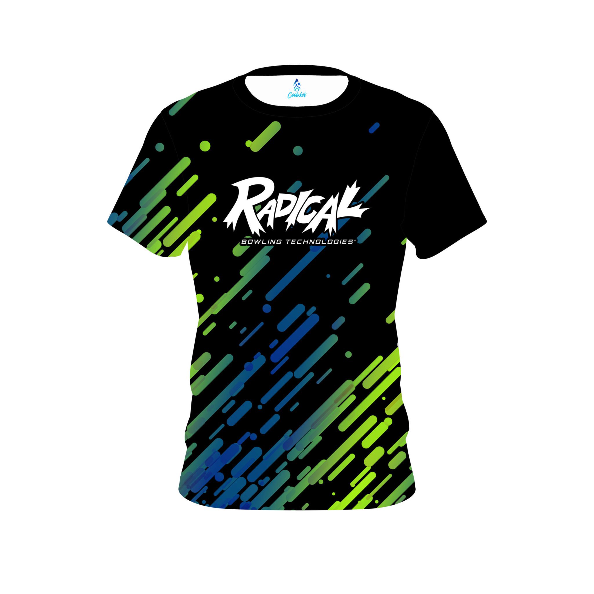 Radical Modern Stripe CoolWick Bowling Jersey