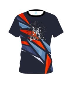 Big Bowling Navy Sport CoolWick Bowling Jersey