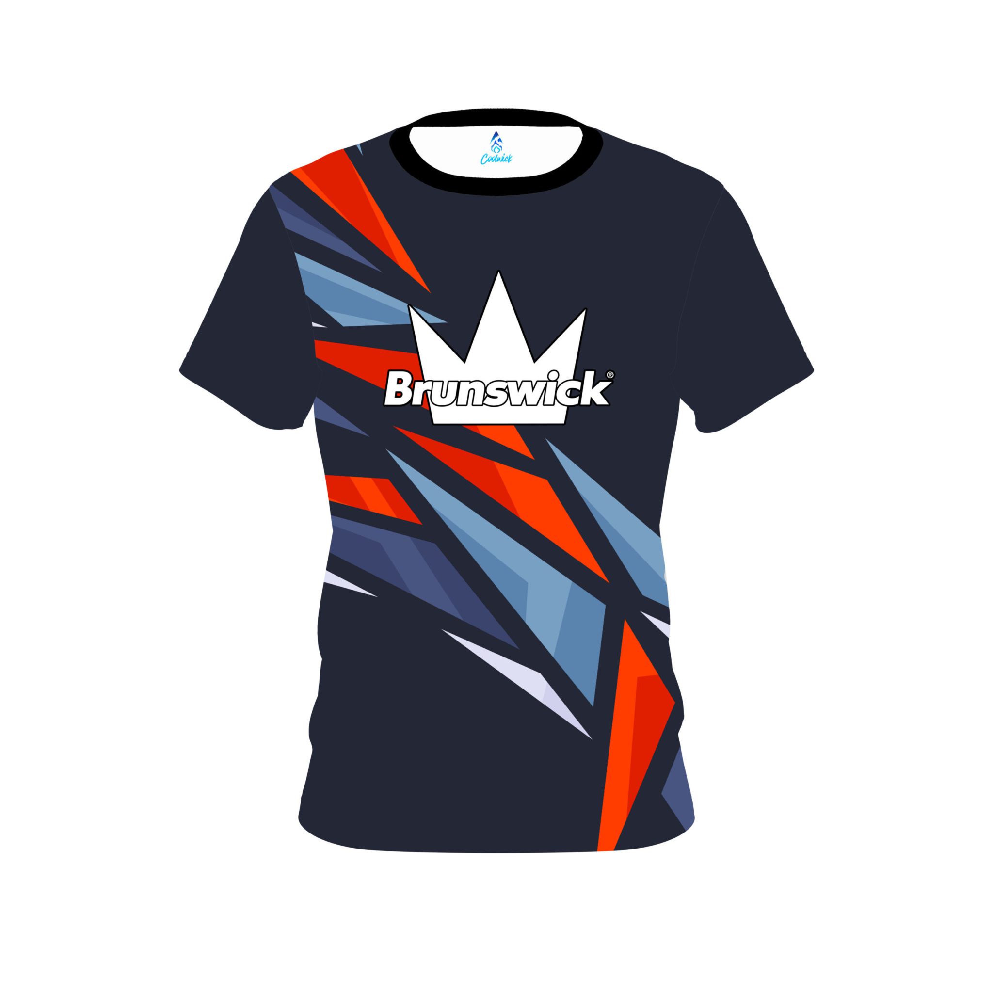 Brunswick Navy Sport Coolwick Bowling Jersey