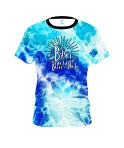 Big Bowling Wavey Onyx CoolWick Bowling Jersey