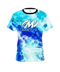 Motiv Wavey Onyx CoolWick Bowling Jersey