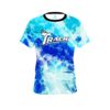 Track Wavey Onyx CoolWick Bowling Jersey