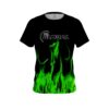 900 Global Green Flame CoolWick Bowling Jersey