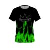 Brunswick Green Flame CoolWick Bowling Jersey