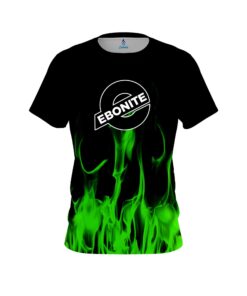 Ebonite Green Flame CoolWick Bowling Jersey