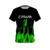 Pyramid Green Flame Bowling Jersey