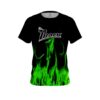Track Green Flame CoolWick Bowling Jersey