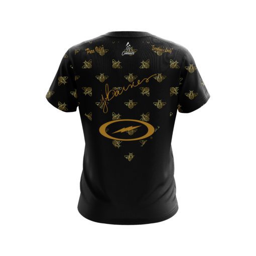 Josie Barnes Golden Bees Replica CoolWick Bowling Jersey - Image 2
