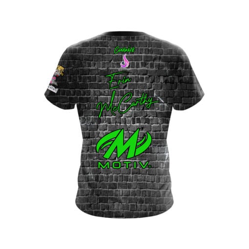 Motiv Erin McCarthy Green Brick CoolWick Bowling Jersey - Image 2