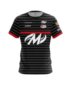 Motiv Erin McCarthy Red Stripe CoolWick Bowling Jersey