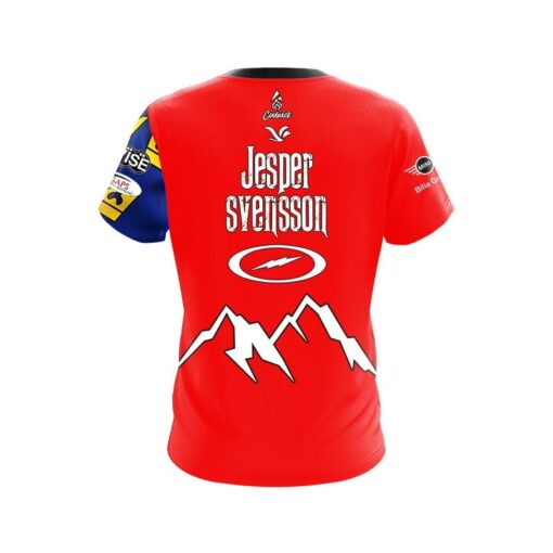 Jesper Svensson Red ICE Replica CoolWick Bowling Jersey - Image 2