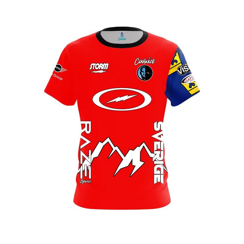 Jesper Svensson Red ICE Replica CoolWick Bowling Jersey