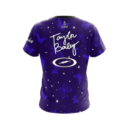 Storm Taylor Bailey Butterflies CoolWick Bowling Jersey - Image 2