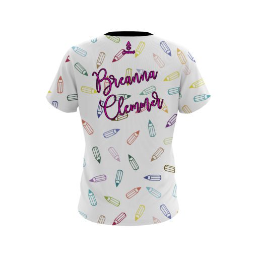 Breanna Clemmer Brunswick Crayons CoolWick Bowling Jersey - Image 2