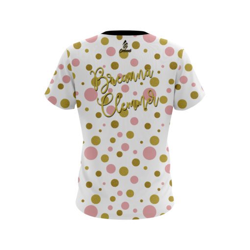 Breanna Clemmer Brunswick Crazy Dots CoolWick Bowling Jersey - Image 2