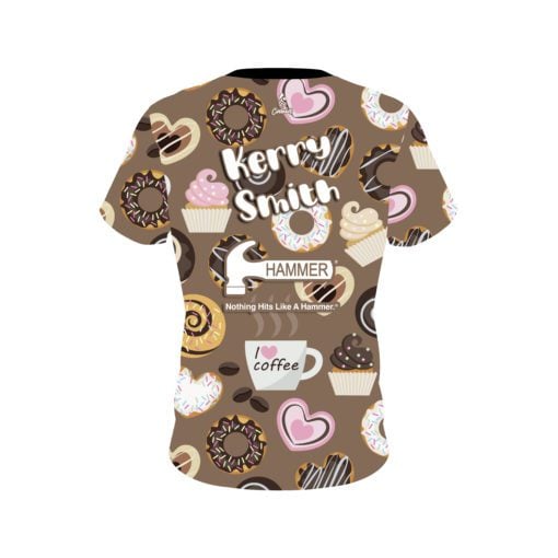 Kerry Smith Coffee and Treats CoolWick Bowling Jersey - Image 2